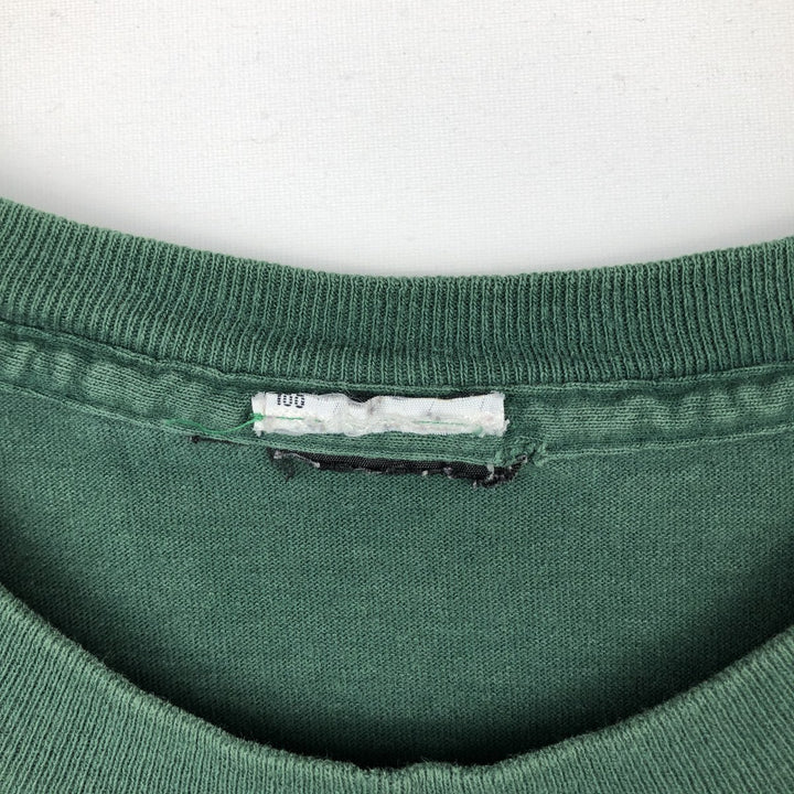 90'S Riddell NFL Green Bay Packers sports print t-shirt, men's size M (approx.), vintage. unclear green type Vintage Second Hand