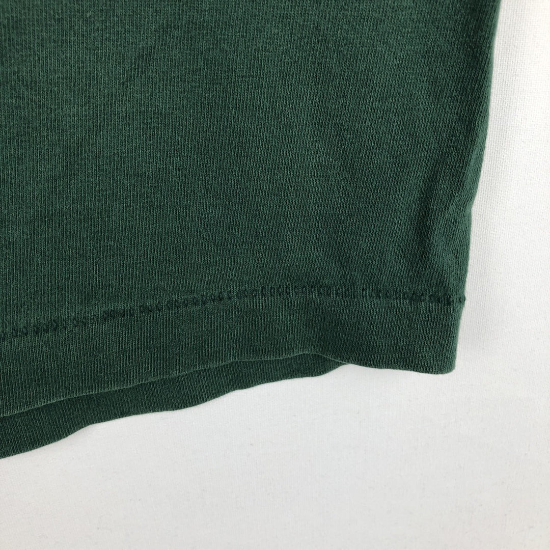 90'S Riddell NFL Green Bay Packers sports print t-shirt, men's size M (approx.), vintage. unclear green type Vintage Second Hand