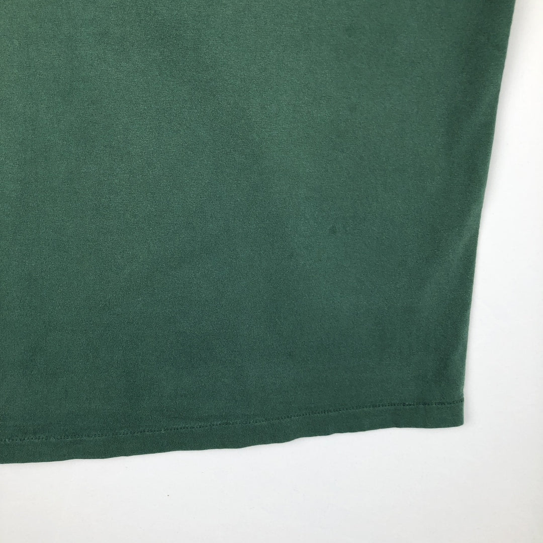 90'S Riddell NFL Green Bay Packers sports print t-shirt, men's size M (approx.), vintage. unclear green type Vintage Second Hand