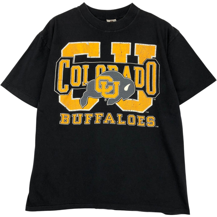 90'S GALT SAND College T-shirt, Made in USA, Men's XL equivalent, Vintage cotton black type Vintage Second Hand