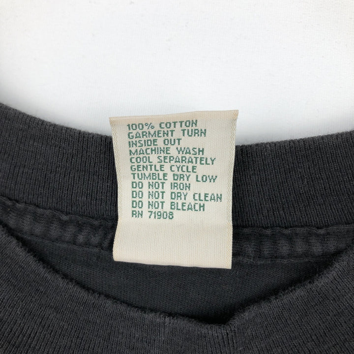 90'S GALT SAND College T-shirt, Made in USA, Men's XL equivalent, Vintage cotton black type Vintage Second Hand