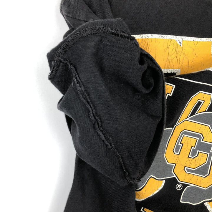 90'S GALT SAND College T-shirt, Made in USA, Men's XL equivalent, Vintage cotton black type Vintage Second Hand