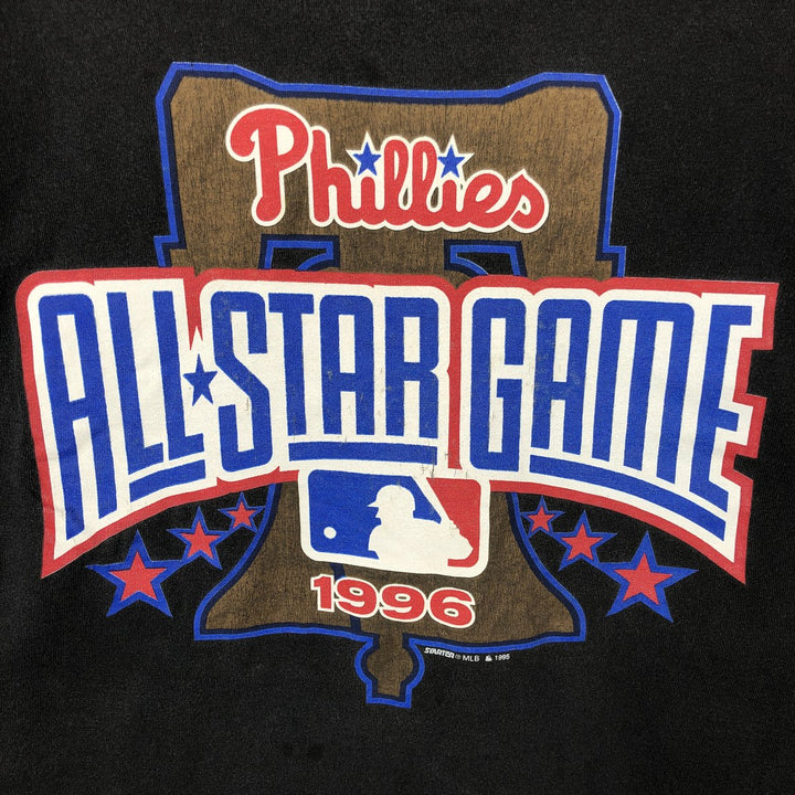 90'S Starter 67th MLB All-Star Game Sports Print T-Shirt, Made in USA, Men's XL equivalent, Vintage cotton Charcoal Vintage Second Hand