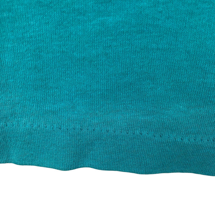 90'S TRENCH NFL MIAMI DOLPHINS Miami Dolphins Sports Print T-Shirt, Made in USA, Men's Size L (approx.), Vintage polyester Emerald green Vintage Second Hand