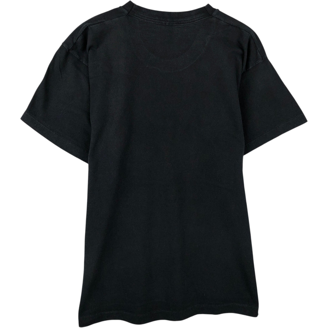 90'S Fruit of the Loom St. Paul Saints sports print T-shirt, Made in USA, Men's size L (approx.) cotton black type Vintage Second Hand