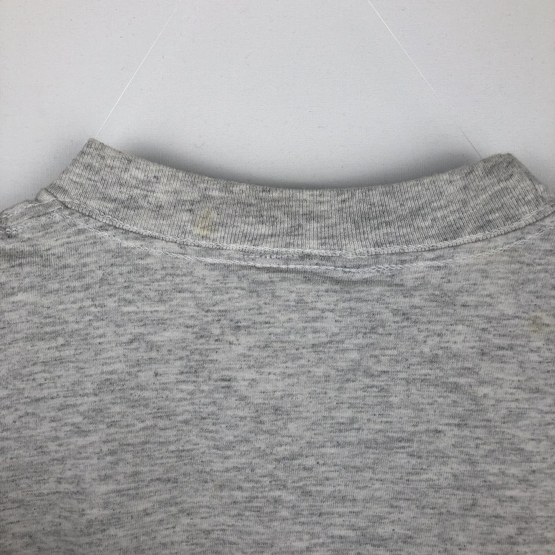 90'S Riddell NFL Green Bay Packers sports print T-shirt, Made in USA, Men's size L equivalent, Vintage cotton gray type Vintage Second Hand