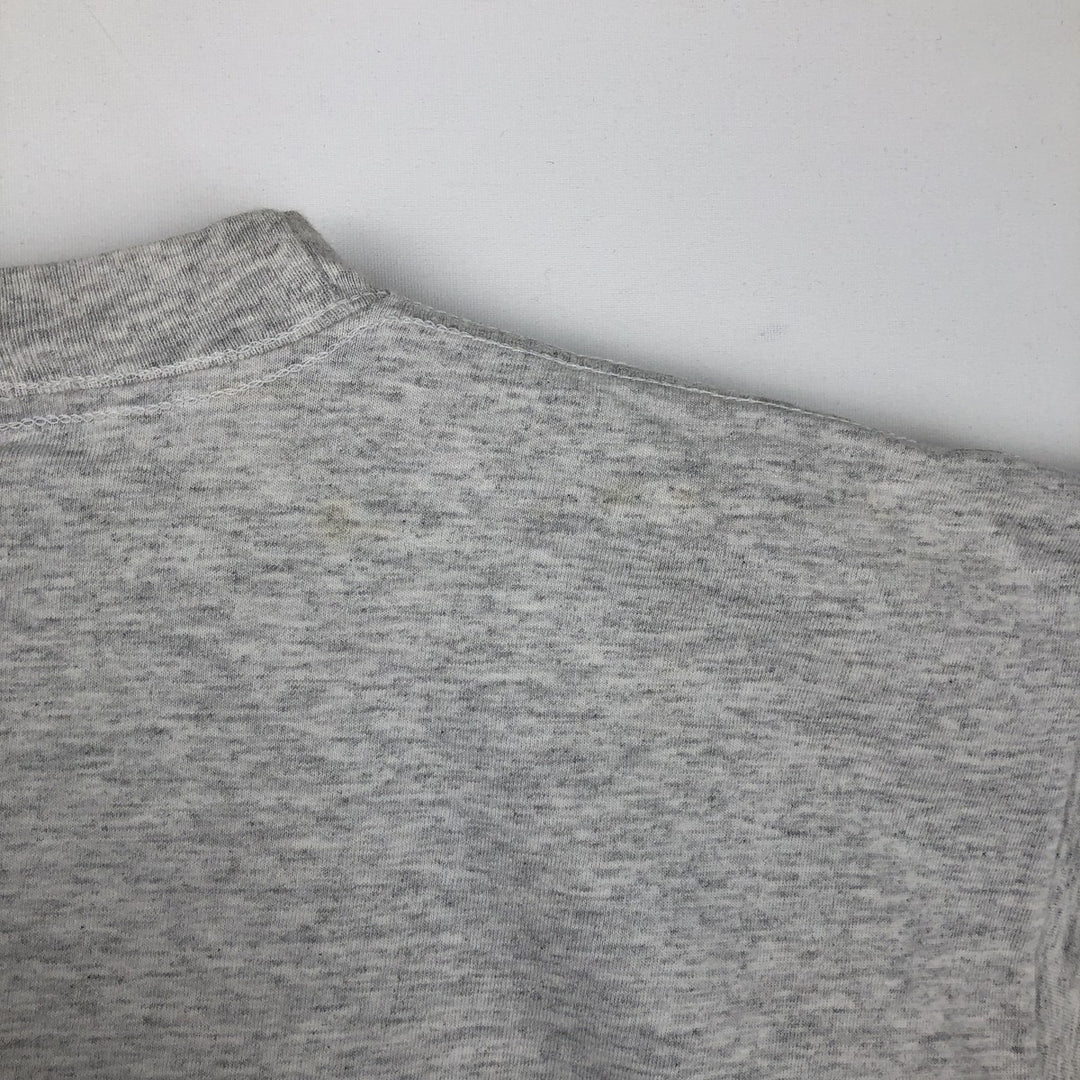 90'S Riddell NFL Green Bay Packers sports print T-shirt, Made in USA, Men's size L equivalent, Vintage cotton gray type Vintage Second Hand