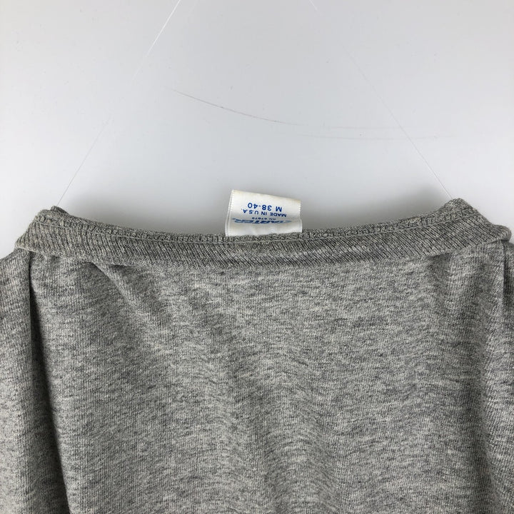 90'S Starter NFL New York Giants Logo Print T-Shirt, Made in USA, Men's Size M (Equivalent), Vintage cotton gray type Vintage Second Hand