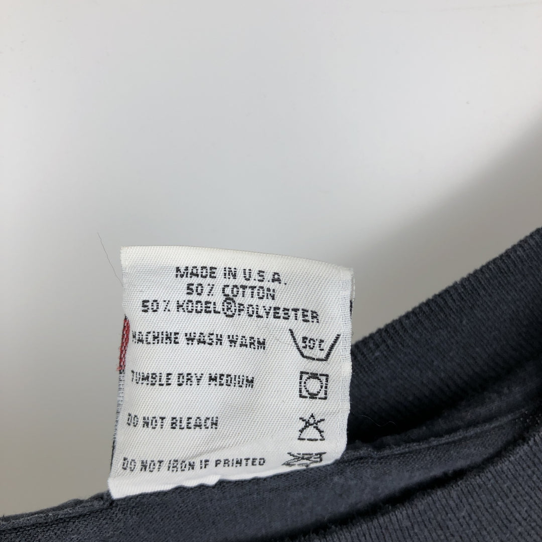 90'S BIKE MLB CHICAGO WHITE SOX Logo Print T-Shirt, Made in USA, Men's XL (approx.) Vintage cotton Charcoal Vintage Second Hand