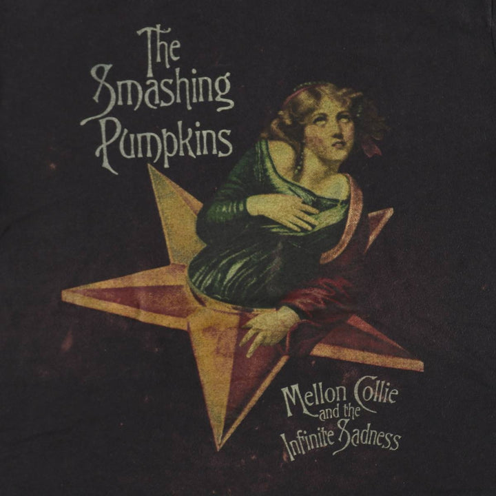 THE SMASHING PUMPKINS Smashing Pumpkins Band T-shirt Band T Men's XXL equivalent cotton black type Vintage Second Hand