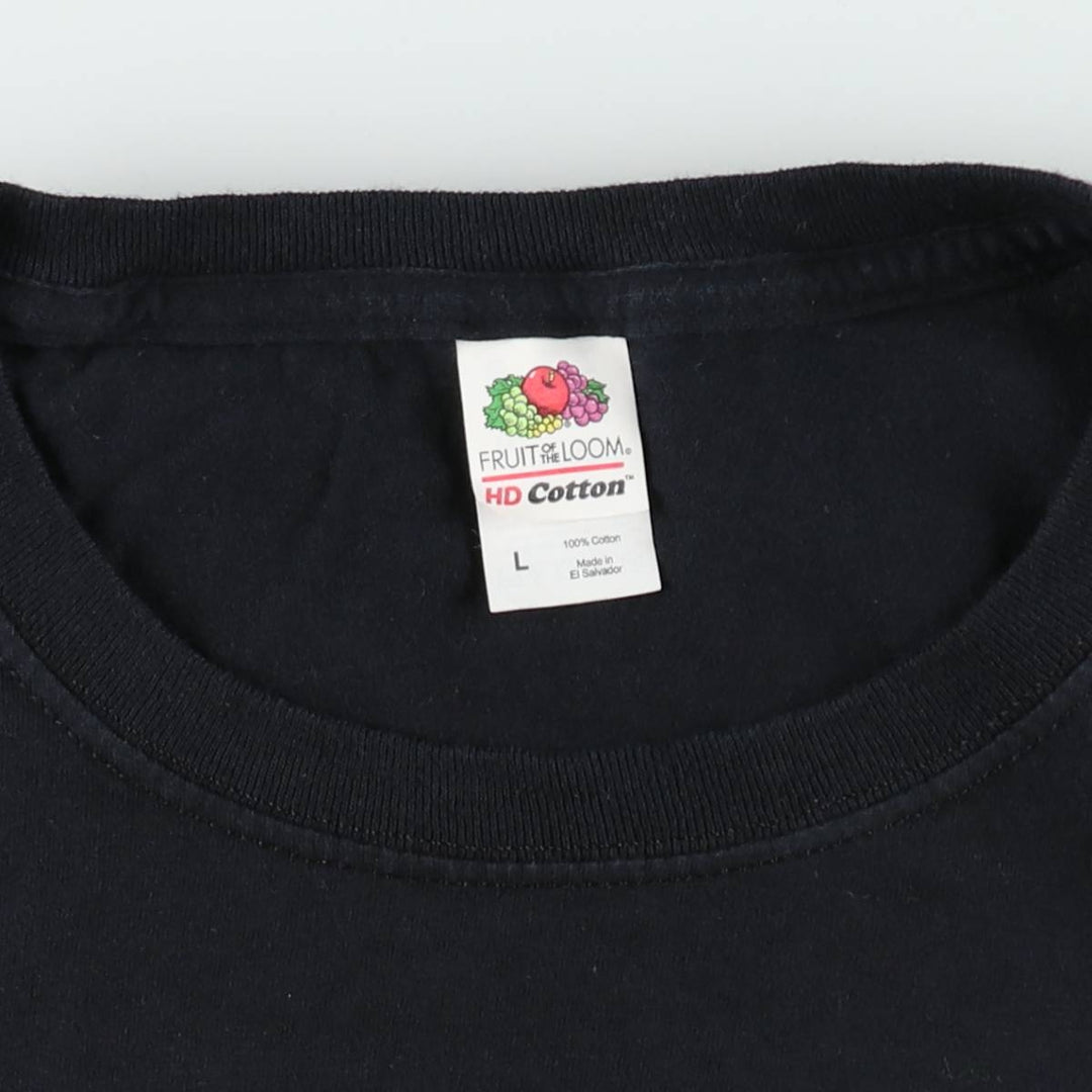 Fruit of the Loom Madonna Band T-shirt (Men's size L equivalent) cotton black type Vintage Second Hand