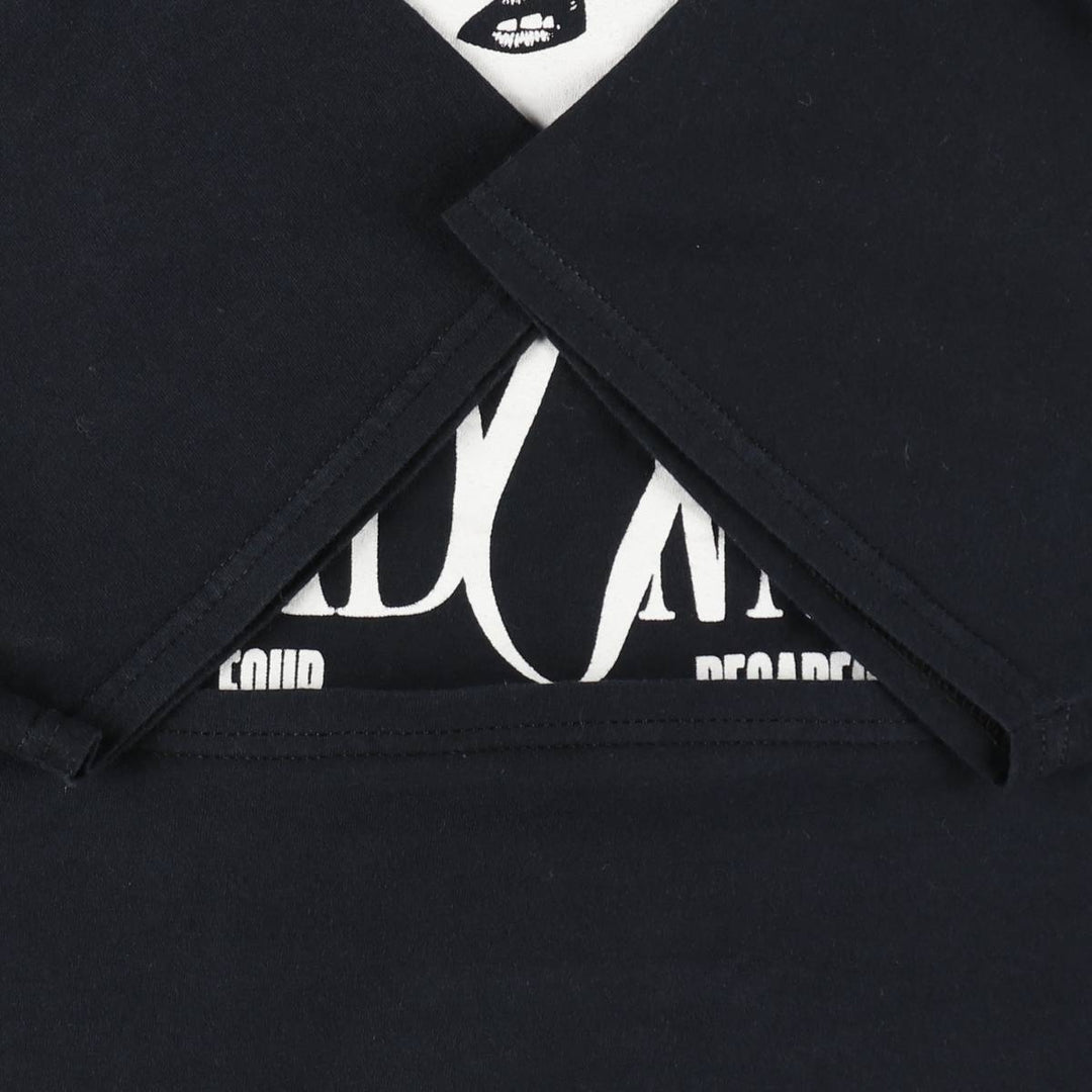 Fruit of the Loom Madonna Band T-shirt (Men's size L equivalent) cotton black type Vintage Second Hand