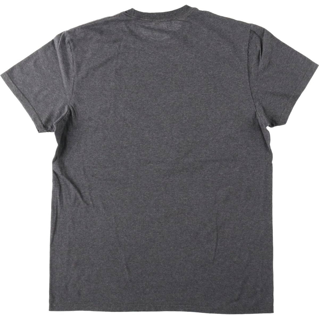 THE BEATLES Band T-shirt, Men's M size cotton Charcoal Vintage Second Hand
