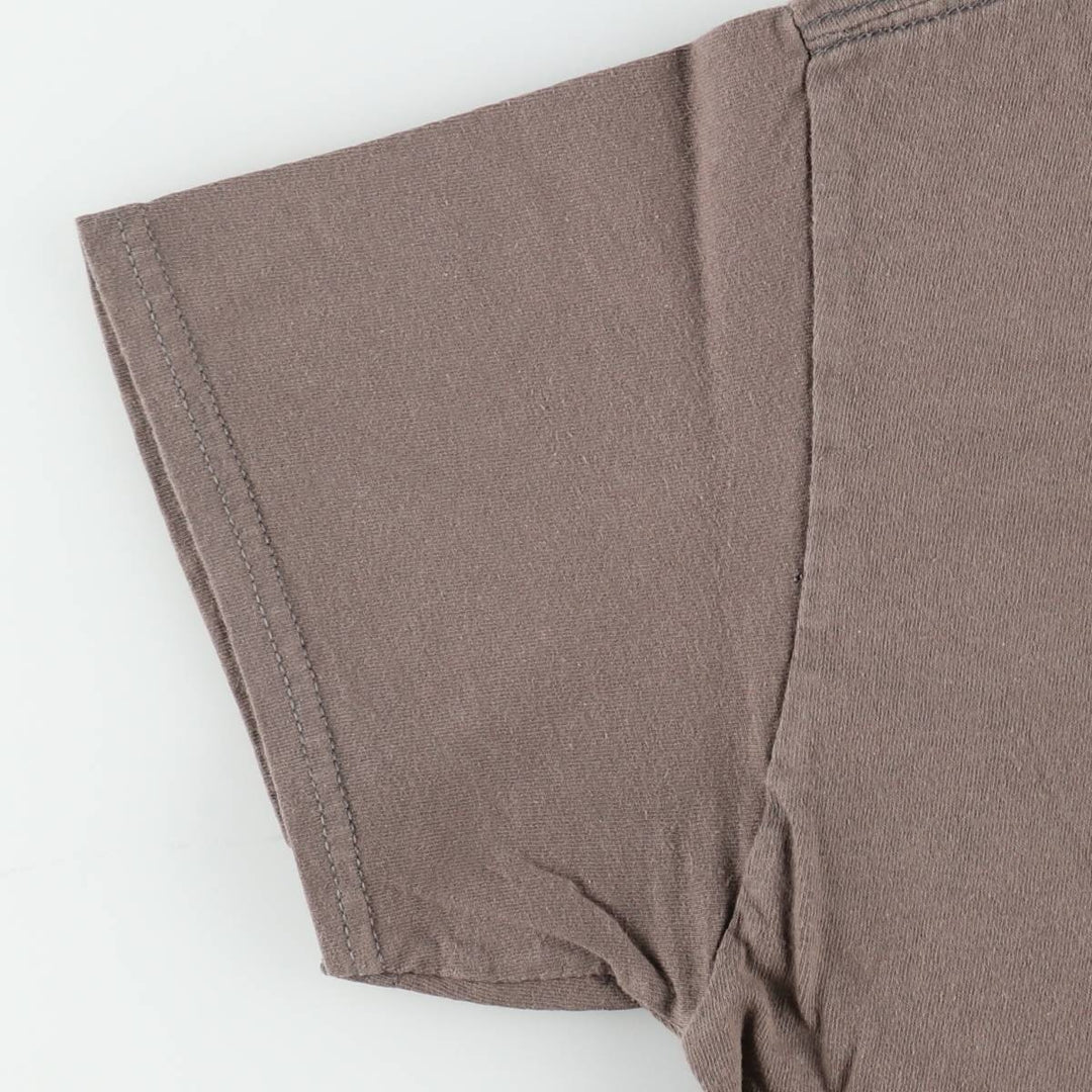 BILLIE EILISH Billie Eilish Band T-shirt Band T Men's M size unclear Khaki type brown Vintage Second Hand