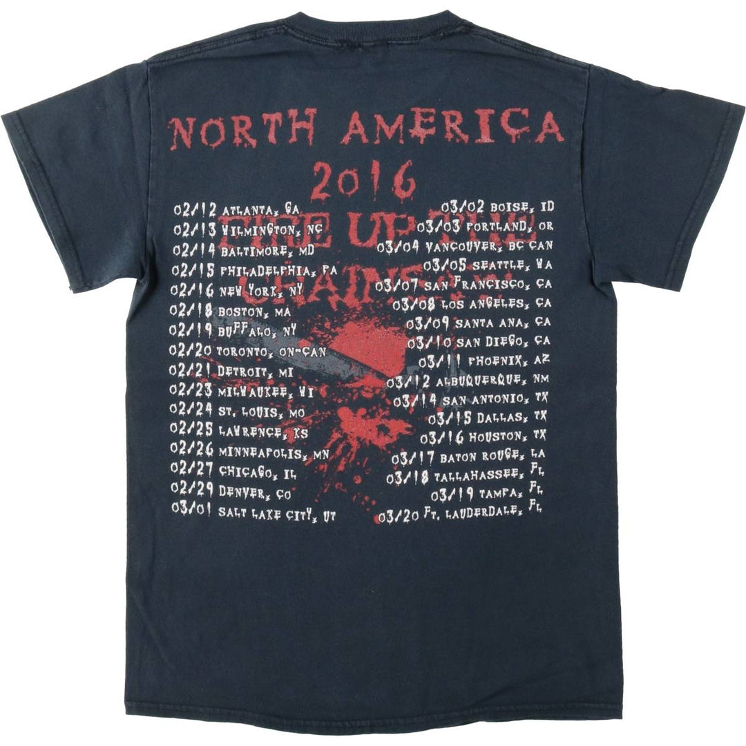 CANNIBAL CORPSE Band T-shirt, Men's XL equivalent. unclear black type Vintage Second Hand