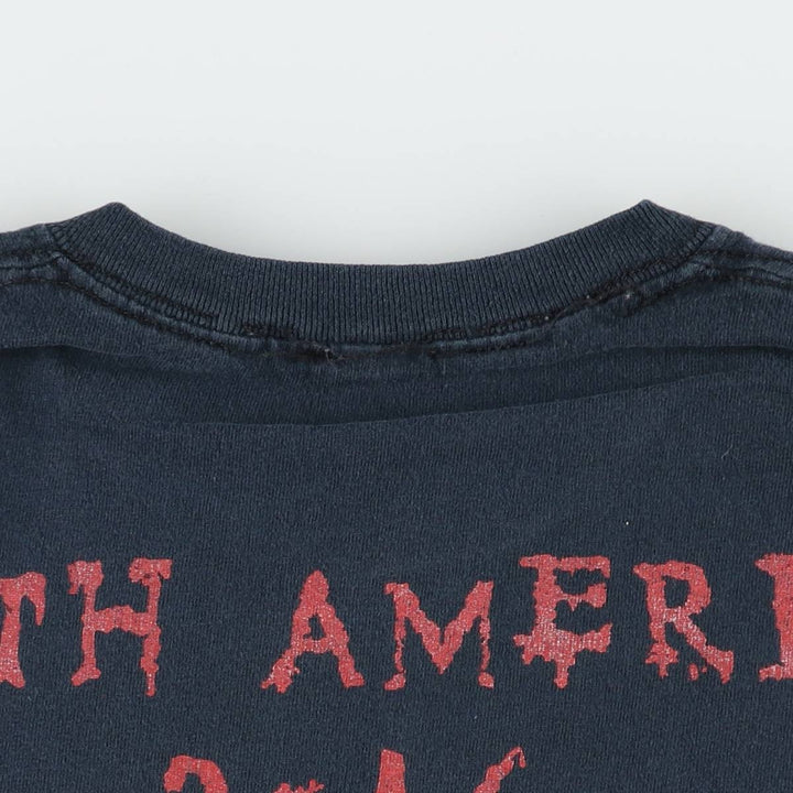 CANNIBAL CORPSE Band T-shirt, Men's XL equivalent. unclear black type Vintage Second Hand