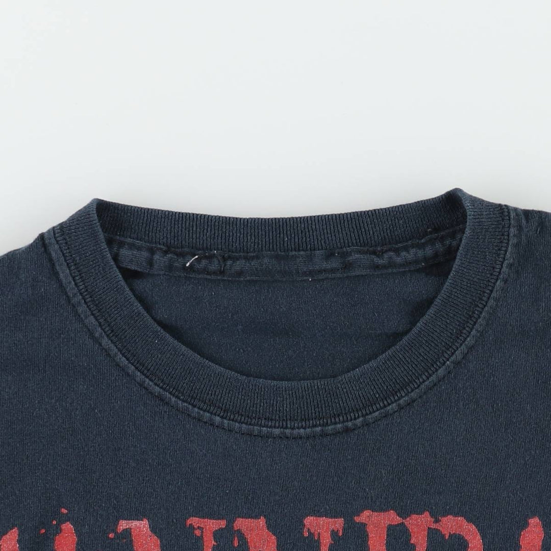 CANNIBAL CORPSE Band T-shirt, Men's XL equivalent. unclear black type Vintage Second Hand