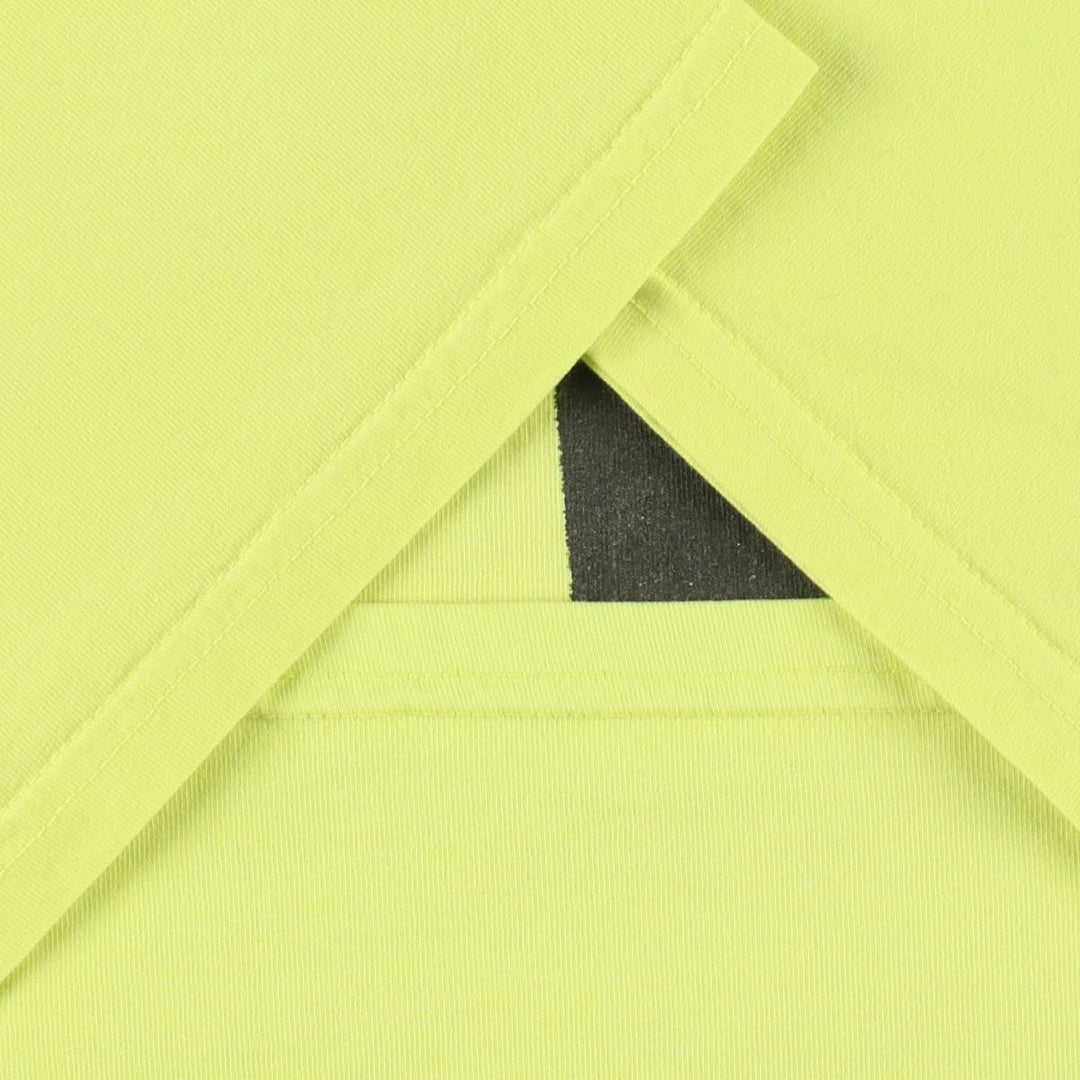 BILLIE EILISH Band T-shirt, Made in USA, Men's XXL equivalent. cotton lemon yellow Vintage Second Hand