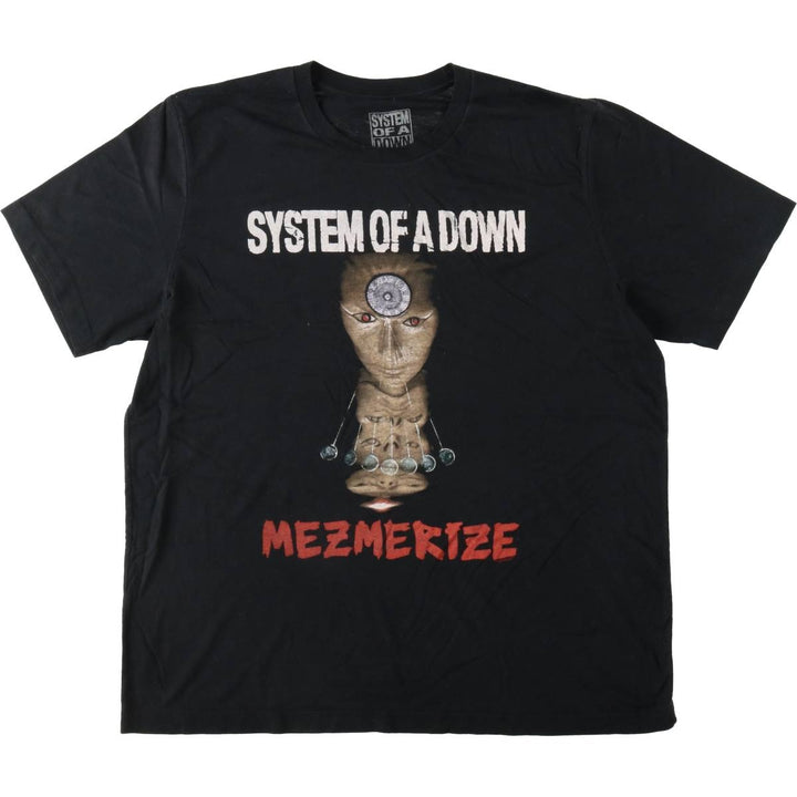 System of a Down Band T-shirt, Men's XL unclear black type Vintage Second Hand