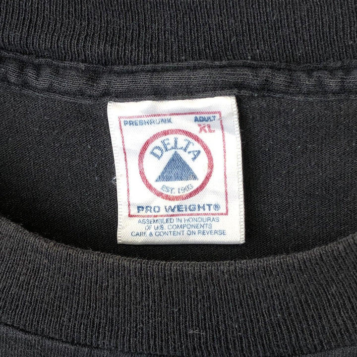 90'S DELTA BOB MARLEY Band T-shirt, Men's XL equivalent, Vintage cotton black type Vintage Second Hand