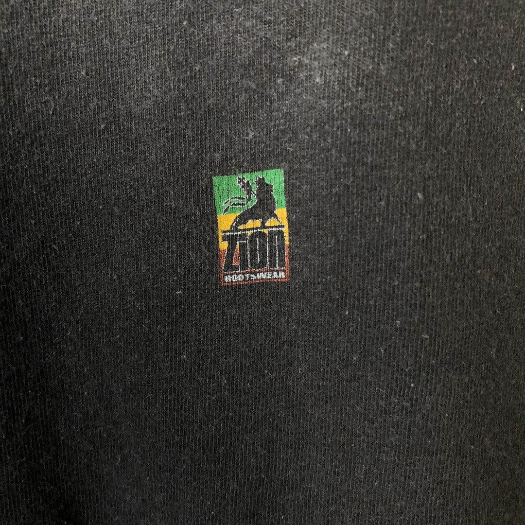 90'S DELTA BOB MARLEY Band T-shirt, Men's XL equivalent, Vintage cotton black type Vintage Second Hand