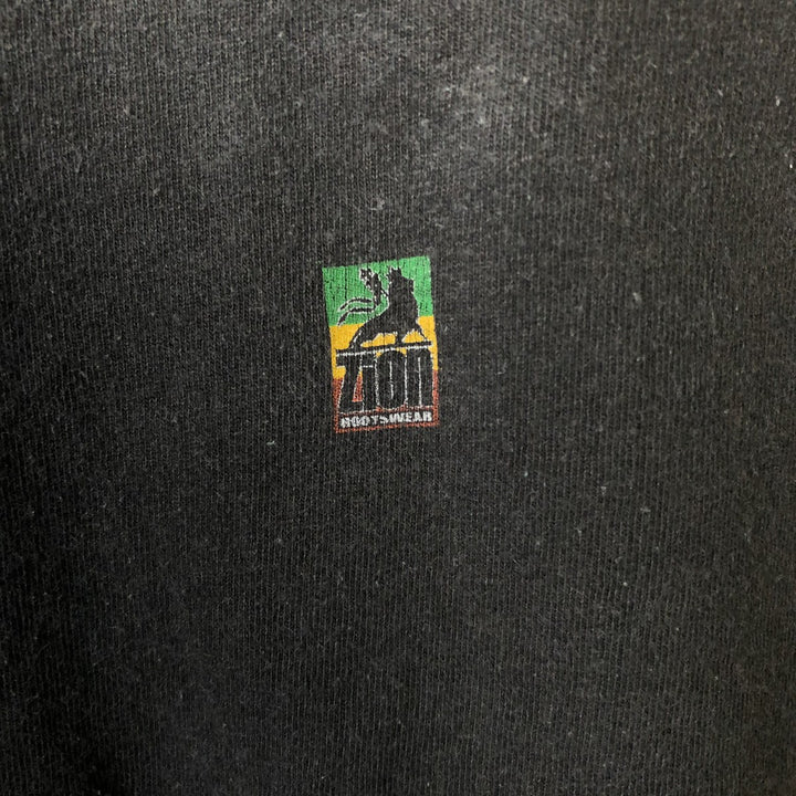 90'S DELTA BOB MARLEY Band T-shirt, Men's XL equivalent, Vintage cotton black type Vintage Second Hand