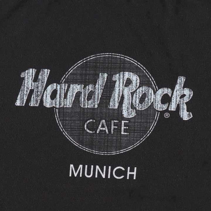 90'S HARD ROCK CAFE Hard Rock Cafe Advertising T-shirt Men's XL Vintage cotton black type Vintage Second Hand