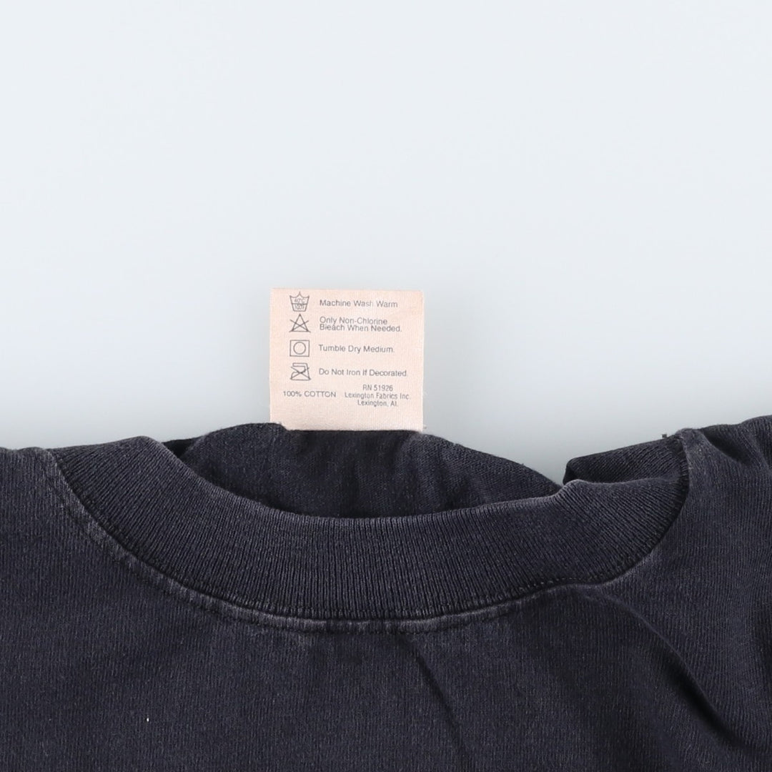90'S Planet Hollywood Advertising T-Shirt, Made in USA, Men's XL equivalent, Vintage cotton black type Vintage Second Hand