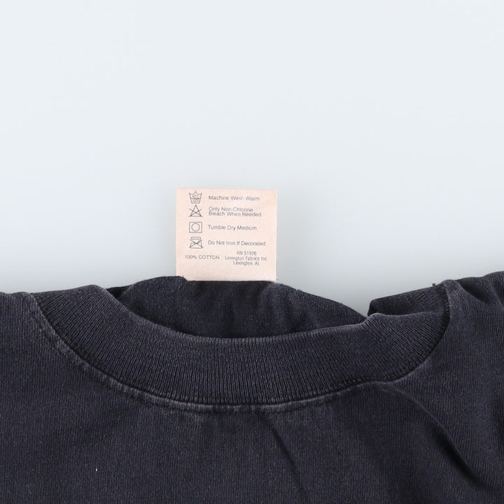 90'S Planet Hollywood Advertising T-Shirt, Made in USA, Men's XL equivalent, Vintage cotton black type Vintage Second Hand