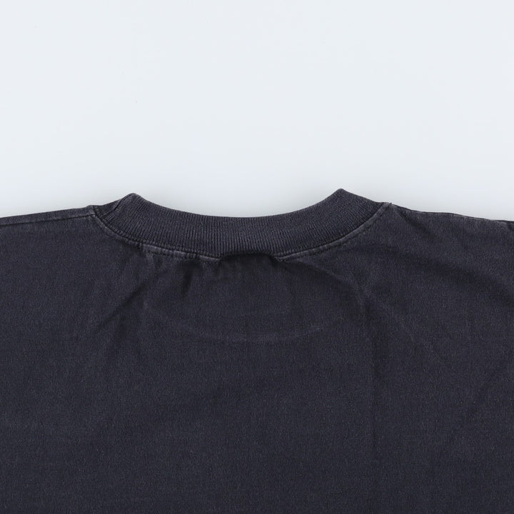 90'S Planet Hollywood Advertising T-Shirt, Made in USA, Men's XL equivalent, Vintage cotton black type Vintage Second Hand