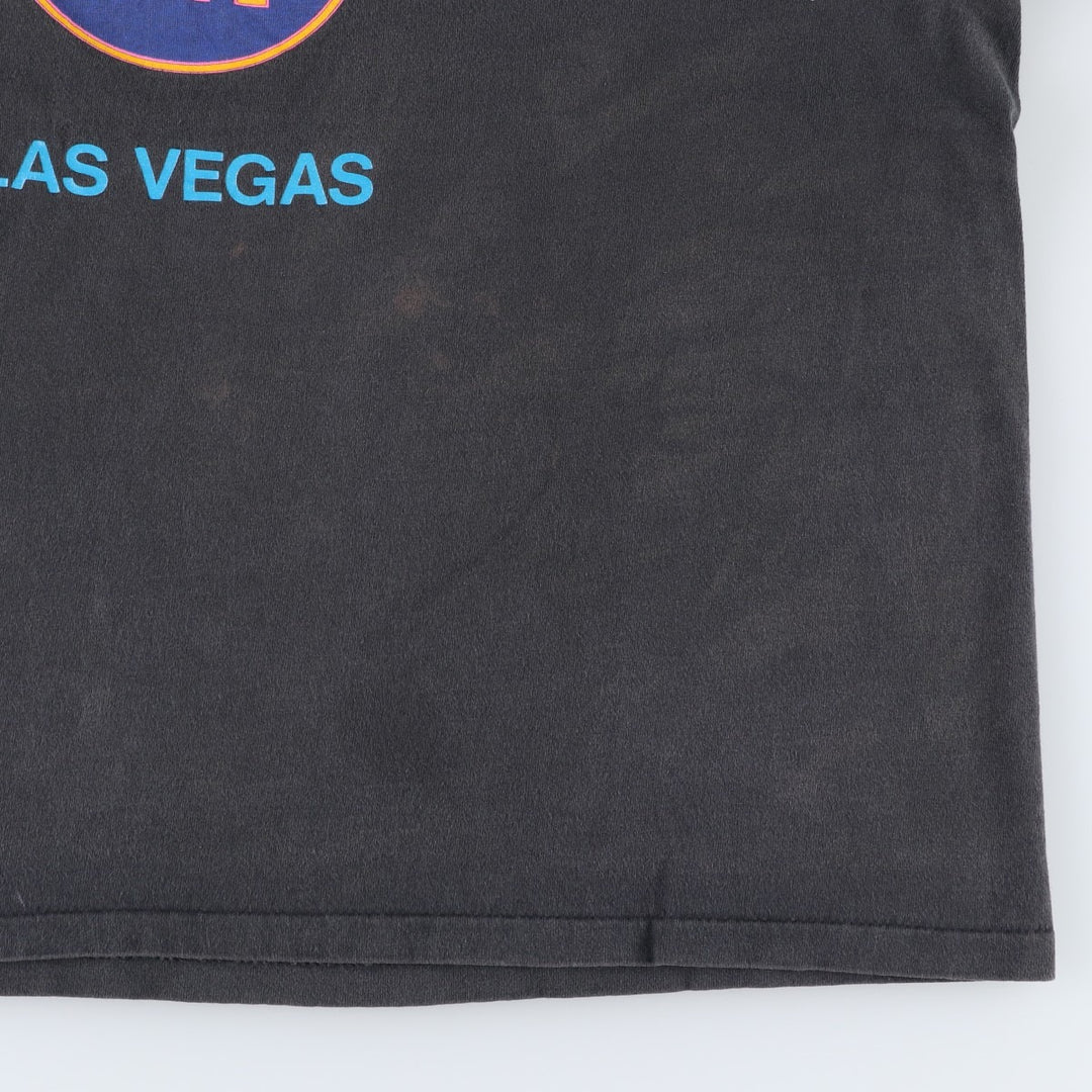 90'S HARD ROCK CAFE Hard Rock Cafe Advertising T-shirt Made in USA Men's L Vintage cotton black type Vintage Second Hand