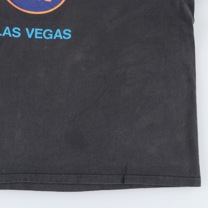 90'S HARD ROCK CAFE Hard Rock Cafe Advertising T-shirt Made in USA Men's L Vintage cotton black type Vintage Second Hand