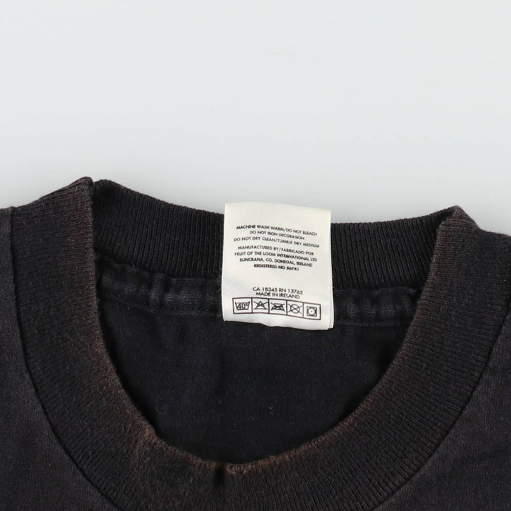 90'S Screen Stars Guinness Beer Advertising T-Shirt, Men's XL (approx.), Vintage cotton black type Vintage Second Hand