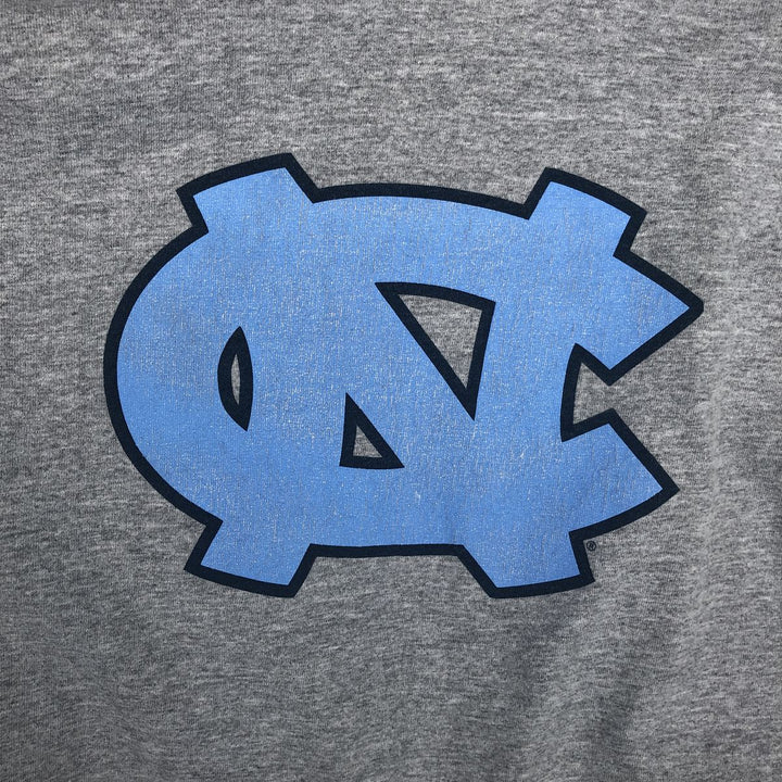 ~2000'S Nike Team North Carolina University of North Carolina College T-shirt, Men's Size L (approx.) cotton gray type Vintage Second Hand
