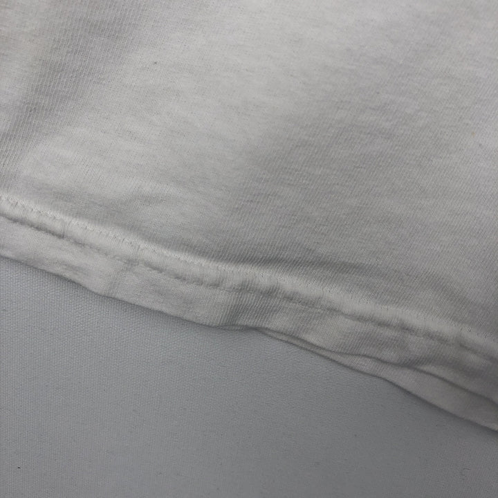 Nike Team College T-Shirt, Men's Size XL (approx.) cotton white type Vintage Second Hand