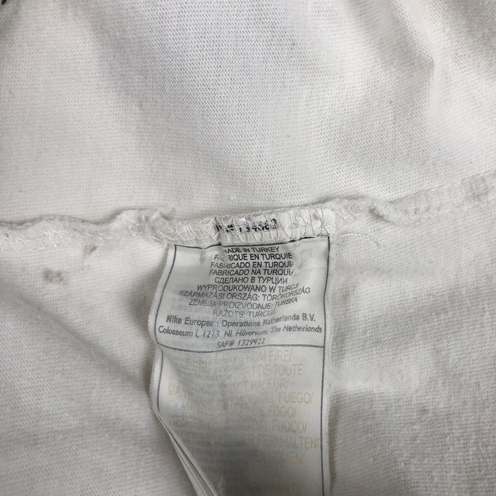 00'S Nike One Point Logo T-shirt Men's L size cotton white type Vintage Second Hand