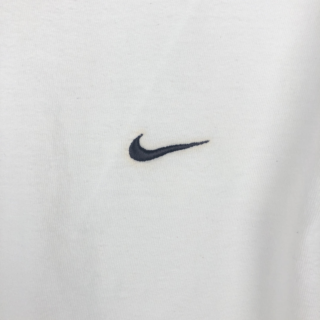 00'S Nike One Point Logo T-shirt Men's L size cotton white type Vintage Second Hand