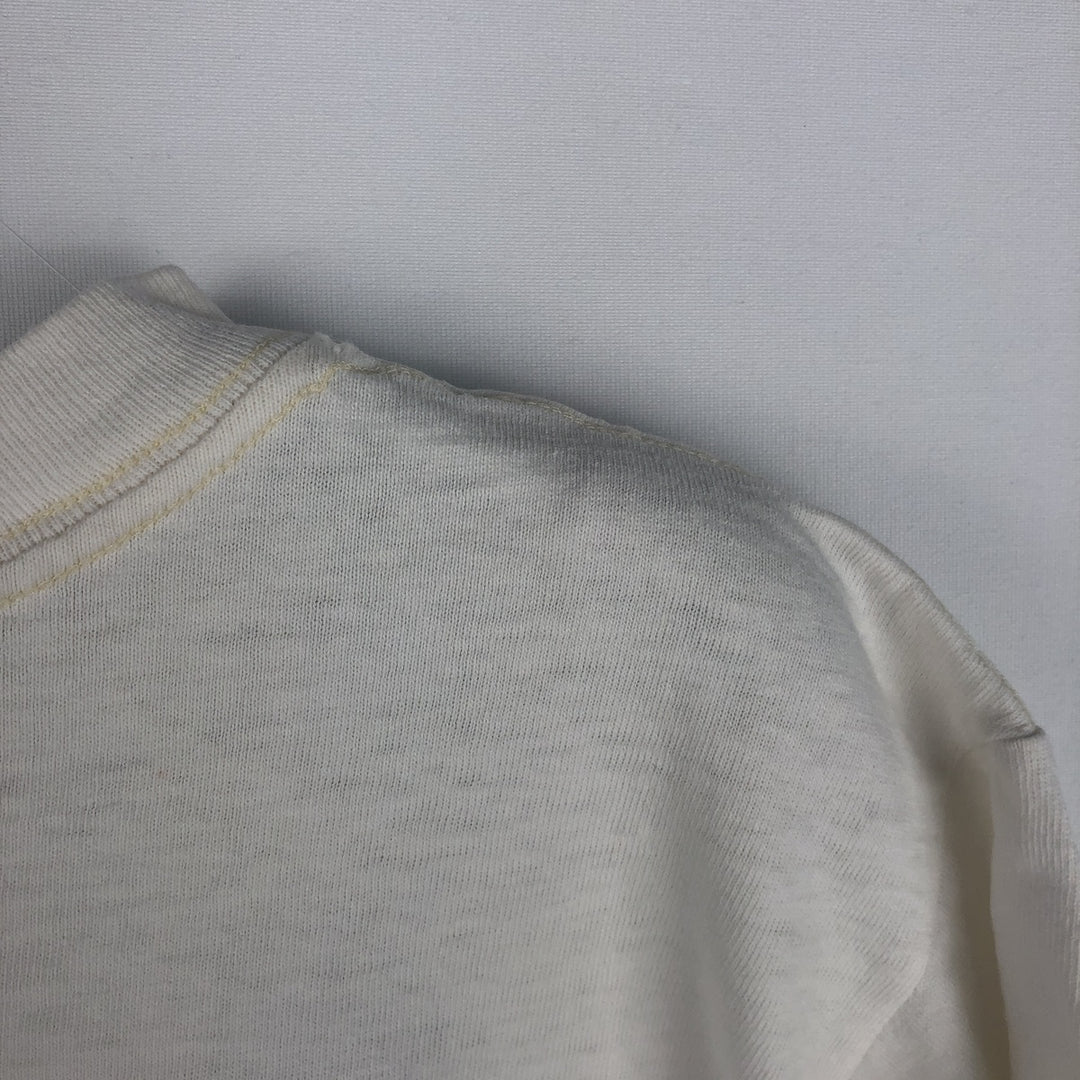 80s-90'S Jansport printed t-shirt, made in USA, women's size M equivalent, vintage. cotton white type Vintage Second Hand