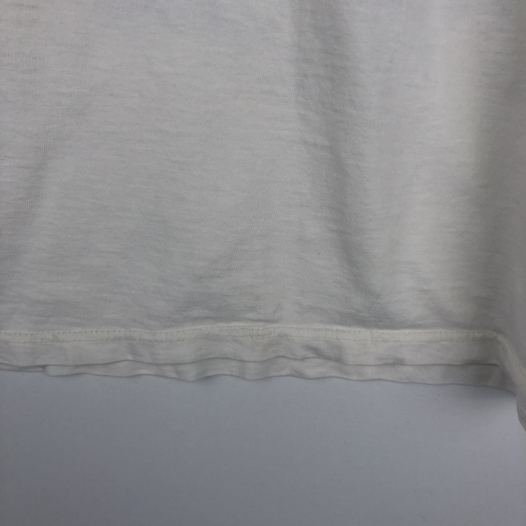 80s-90'S Jansport printed t-shirt, made in USA, women's size M equivalent, vintage. cotton white type Vintage Second Hand