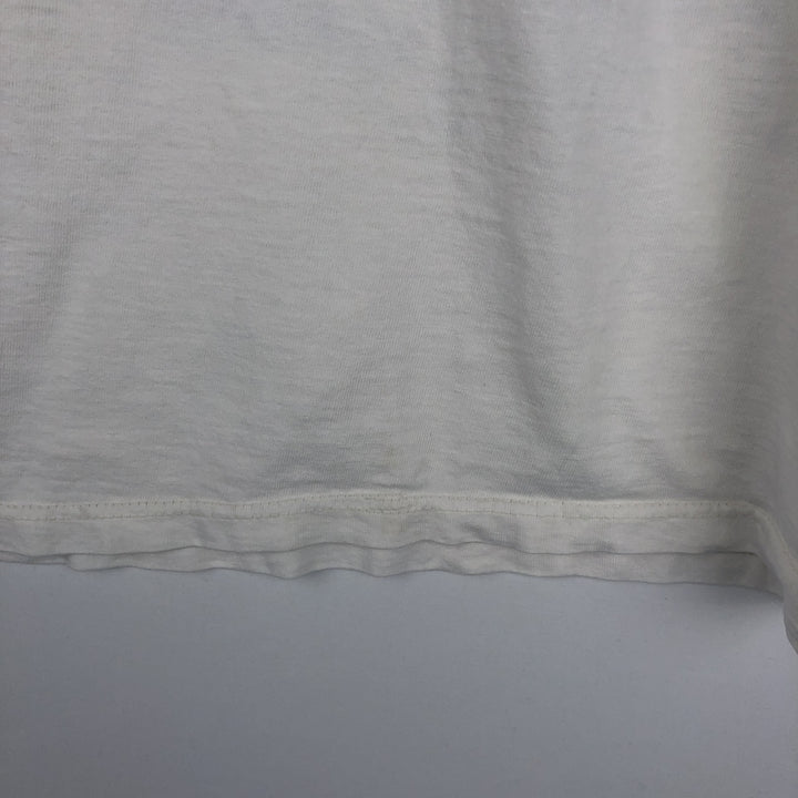 80s-90'S Jansport printed t-shirt, made in USA, women's size M equivalent, vintage. cotton white type Vintage Second Hand