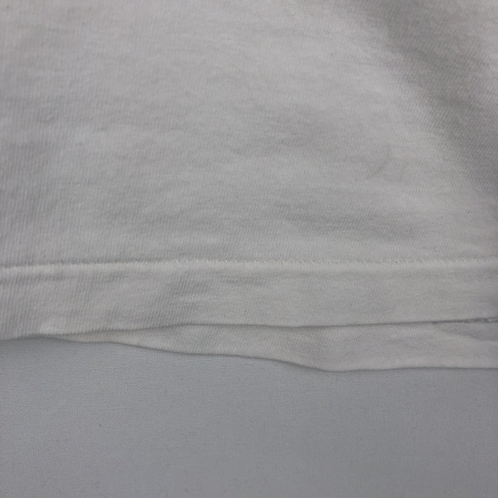 80s-90'S Puma sports print t-shirt, made in USA, men's size XL equivalent, vintage. cotton white type Vintage Second Hand