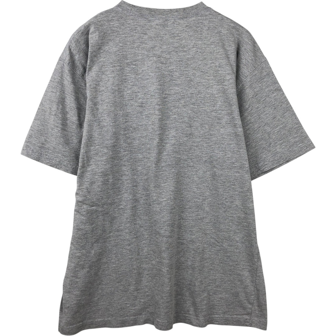 2000'S Reebok One-Point Logo T-Shirt, Men's Size L (approx.) cotton gray type Vintage Second Hand