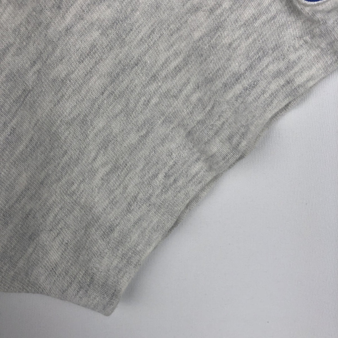 90'S Champion College T-shirt, Made in USA, Men's L size, Vintage cotton gray type Vintage Second Hand