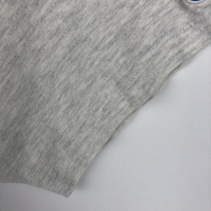 90'S Champion College T-shirt, Made in USA, Men's L size, Vintage cotton gray type Vintage Second Hand
