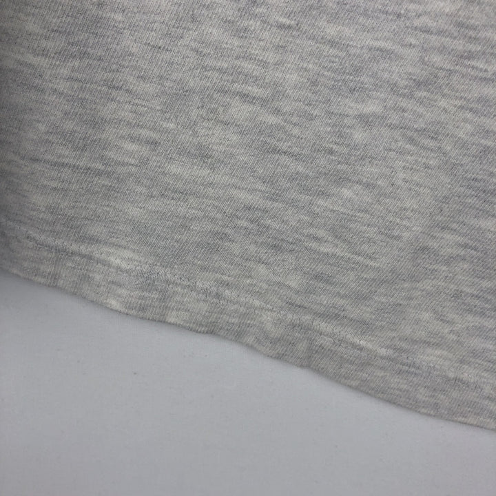 90'S Champion College T-shirt, Made in USA, Men's L size, Vintage cotton gray type Vintage Second Hand