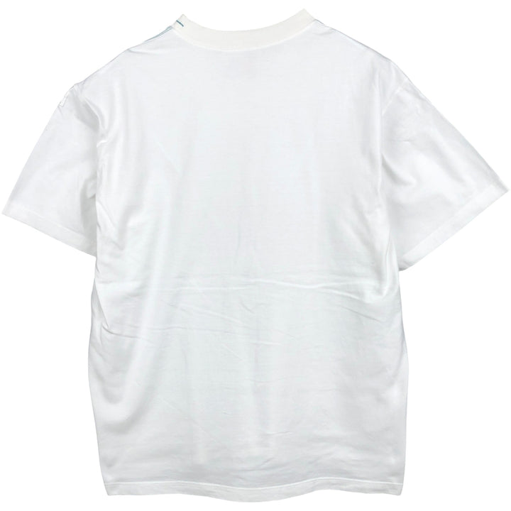 90s-00'S Adidas EQUIPMENT logo print T-shirt, men's size M (approx.) cotton white type Vintage Second Hand