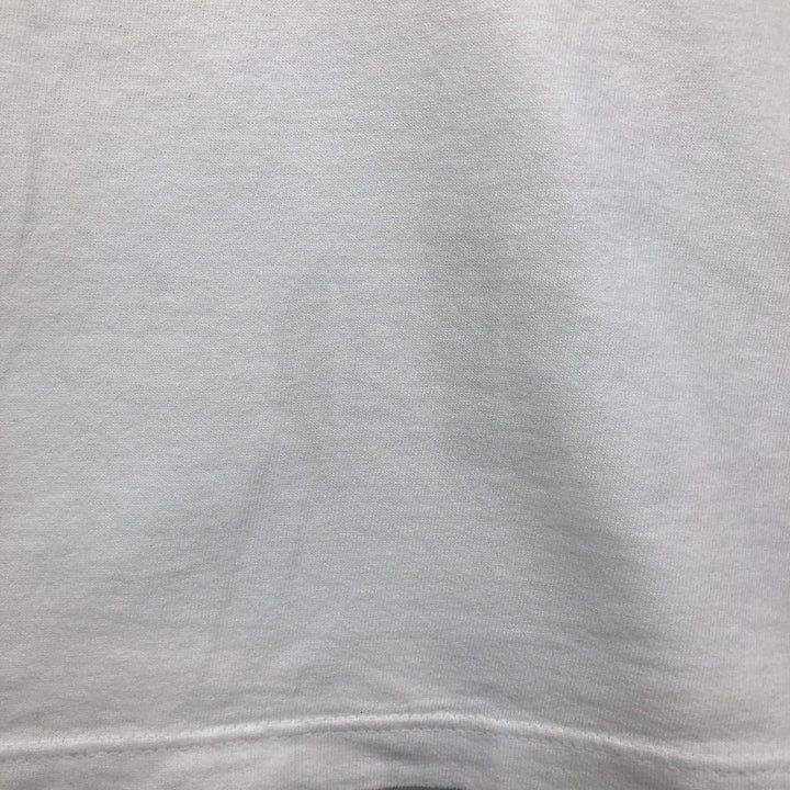 90s-00'S Adidas logo print T-shirt, men's size XL (approx.) cotton white type Vintage Second Hand
