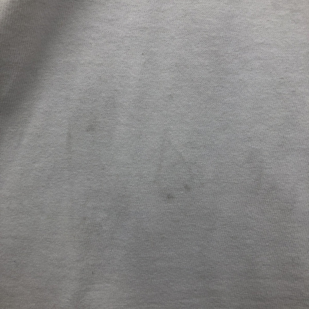 90s-00'S Adidas logo print T-shirt, men's size XL (approx.) cotton white type Vintage Second Hand