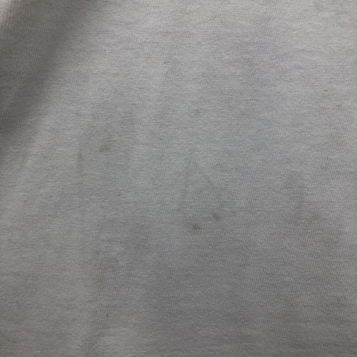 90s-00'S Adidas logo print T-shirt, men's size XL (approx.) cotton white type Vintage Second Hand