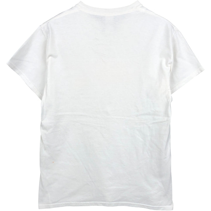 Thrasher Fire Pattern Logo Print T-Shirt, Men's Size M (approx.) cotton white type Vintage Second Hand